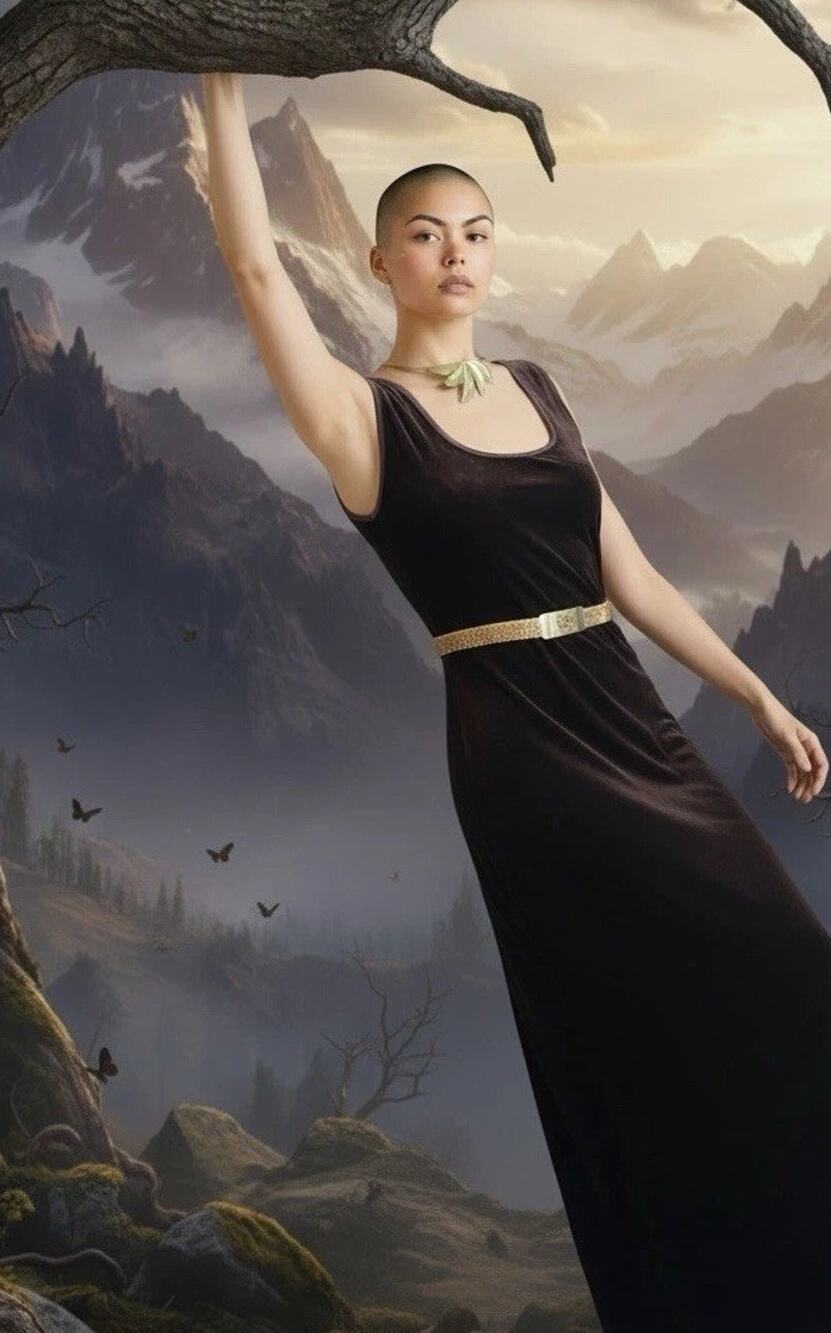 Vintage Rampage Chocolate Brown Velvet Long Tank Dress | Whimsygoth | Dark Lush